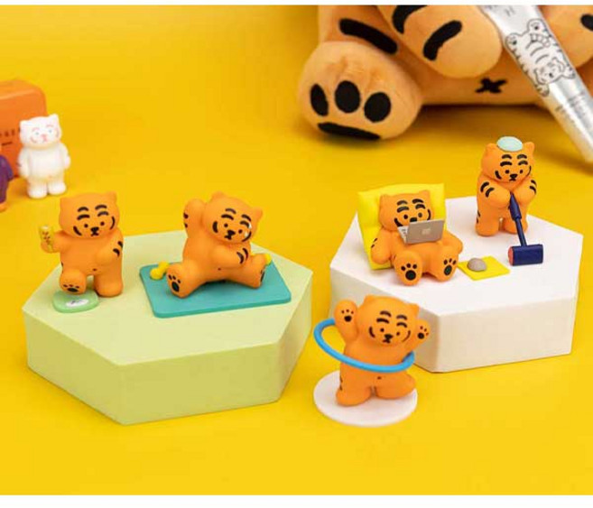 무직타이거 랜덤 피규어, 1개