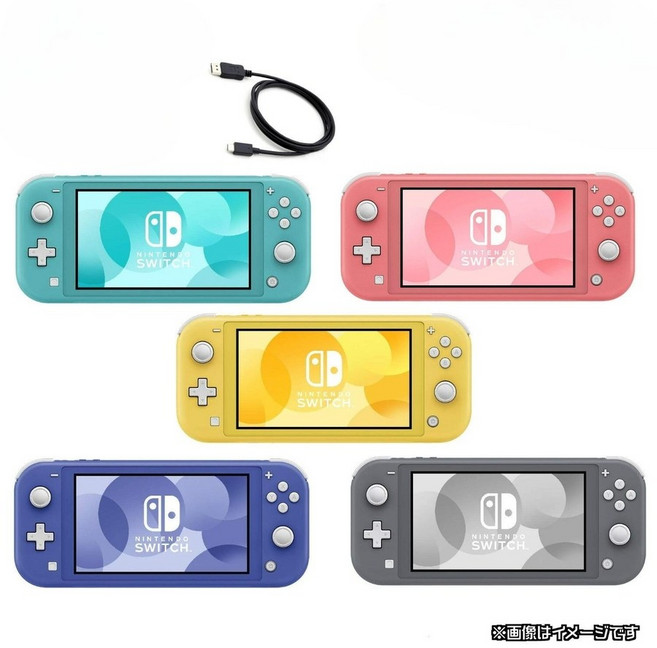 Nintendo Switch Lite 닌텐도 스위치 라이트 5가지 색상 휴대용 게임기, 터키석, 1개
