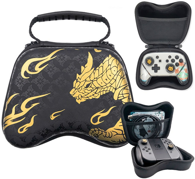 호환 프로콘2 파우치 가방 몬스터헌터 몬헌 블랙 아키토모, 1개