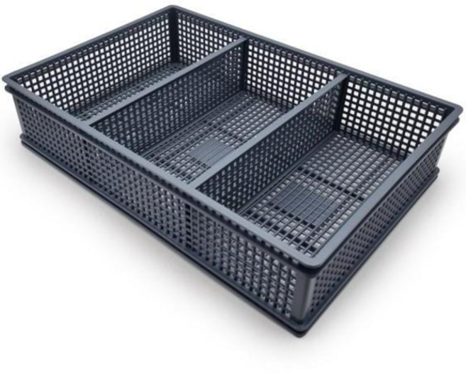 다올 칸조절 수납바구니 그레이 A4보관 칸칸이 정리함 79000EA 1EA, 본상품