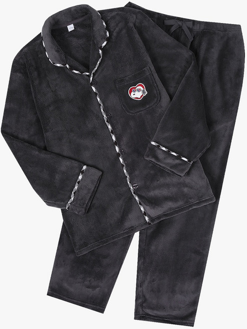 애니바디 공용 밍크 극세사 9부 파자마 세트_스누피 ANJS25W93_뉴코아울산성남