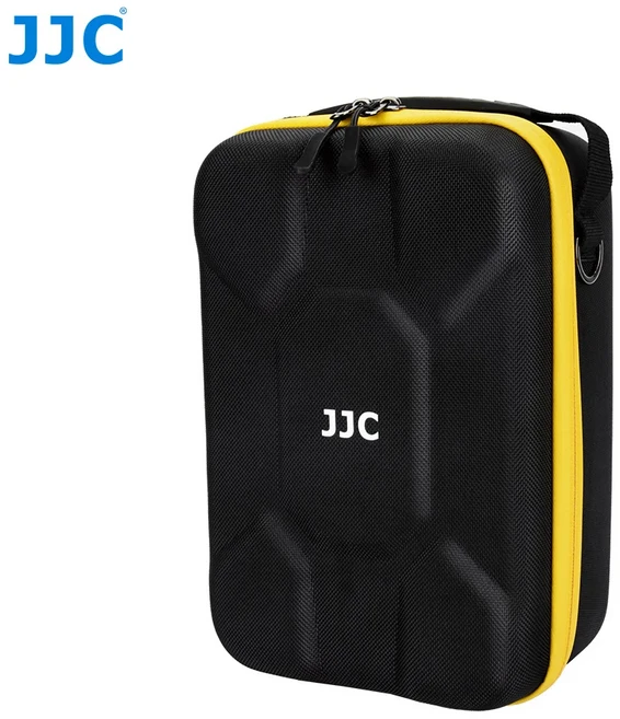 JJC 카메라 케이스 DJI Mini 3 Pro 및 RC-N1 리모콘 4 보관 가방 용 하드 쉘, 01 YELLOW, 1개