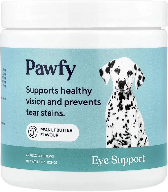 헁복하고 건강하세요 Pawfy Eye Support 반려견용 6개월 이상 피넛버터 츄 30개 128g(4.5oz) 늘 챙기셔야합니다, PawfyEyeSupport반려견용6개월이상피넛버터츄3 - 쿠팡