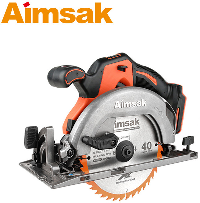 아임삭 BL22S80 베어툴[본체만] 충전원형톱22V BL모터, 1개