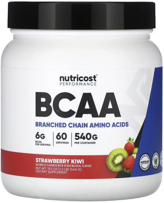 몸관리하세요 겨울입니다 Nutricost 퍼포먼스 BCAA 딸기 키위 540g(1.2lb) 특별관리진행, Nutricost퍼포먼스BCAA딸기키위540g12lb, 540g, 1 - 쿠팡