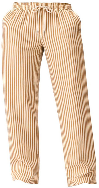 이너스 남성 9부 줄무늬 주머니 파자마 바지 컬러풀 잠옷 바지 1종