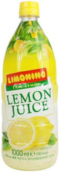 리모니노 레몬 주스, 1L, 2개