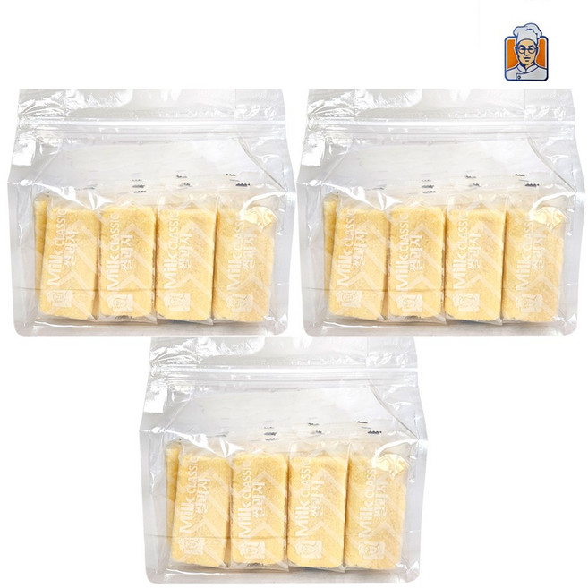 밀크 클래식 쌀과자 우유맛, 10g, 75개