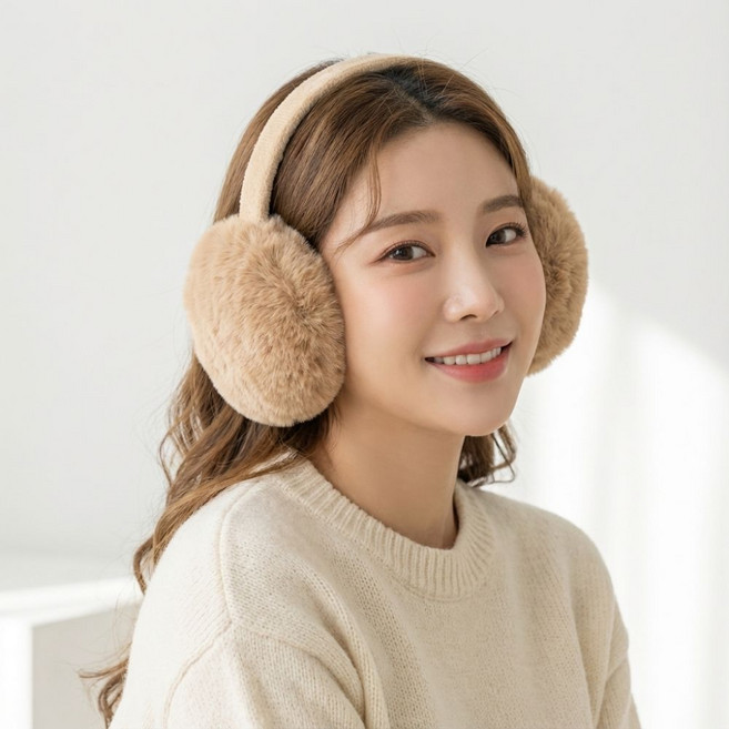 루나핏 방한 털귀마개