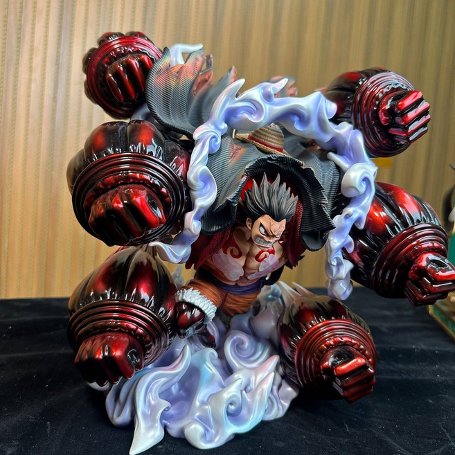 원피스 사황 약19cm 전투 제품 피규어 용변신능력자 전투장면모형 해적 카이도우, 10.티안후이 루피 30cm