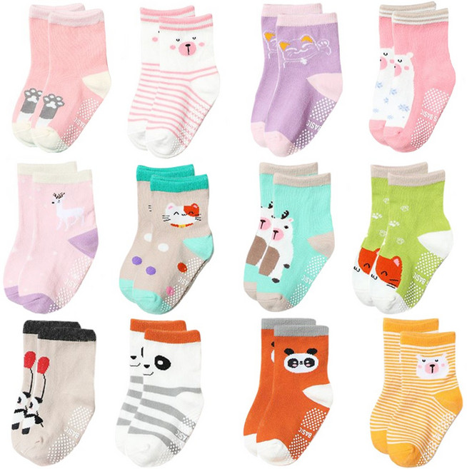 슈메르 미끄러움방지 양말 12켤레세트