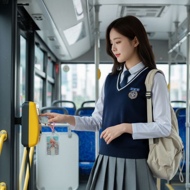 연예인 포토카드 키링 홀더 굿즈 만들기 스프링줄 오링 케이스 세트, 2세트, 단일 - 클리어(투명)