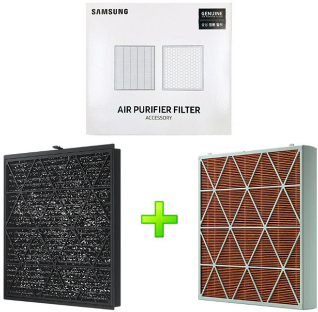 삼성 AX123CB870HND 전용 비스포크 큐브 Air 펫 필터세트T [펫 탈취+향균 구리집진] (상단용), 삼성 AX123CB870HND 전용 비스포크 큐브 Ai, 1개