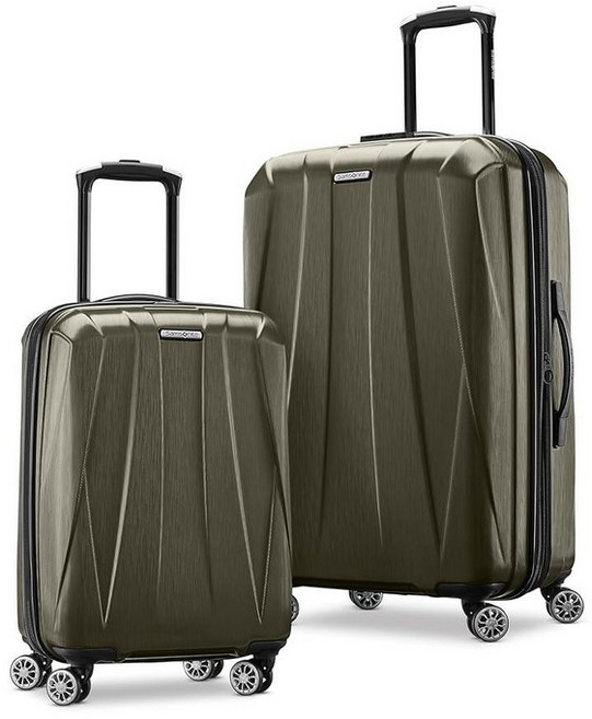 Samsonite 쌤소나이트 센트릭 2 하드사이드 확장 스피너 휠 캐리어 카리브 블루 2개 세트 (20/24) 그외 각종 527499