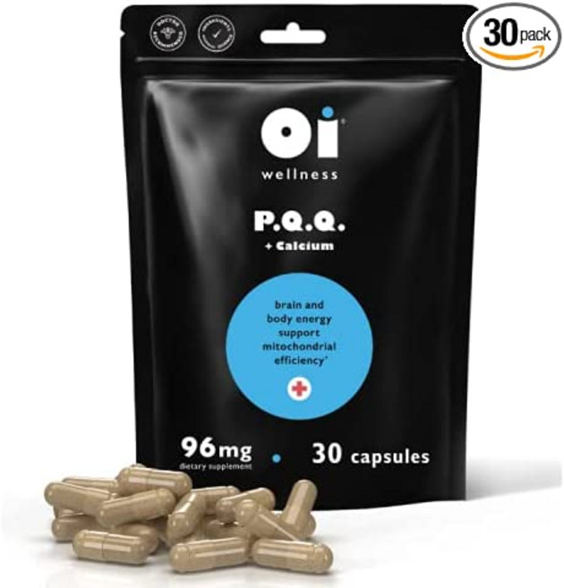 오이 웰리스 피큐큐 PQQ + 칼슘 써플리먼트 96mg 30정, 1개