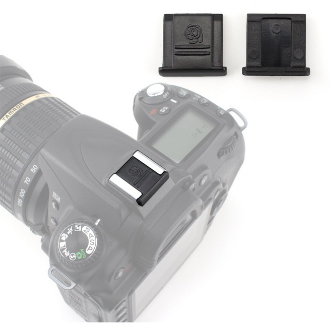 카메라 DSLR 캠코더 핫슈 콜드슈 캡 커버 니콘 캐논 호환, 1개