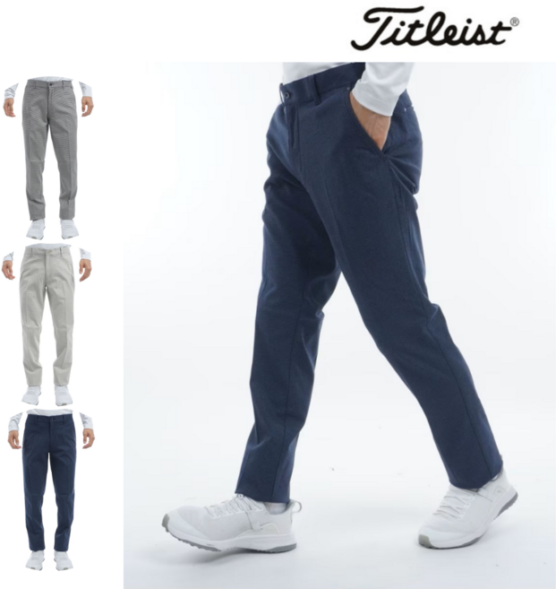 타이틀리스트 팬츠 스판 도비 스트레치 골프바지 남성용 나그네골프 TLPMP366J