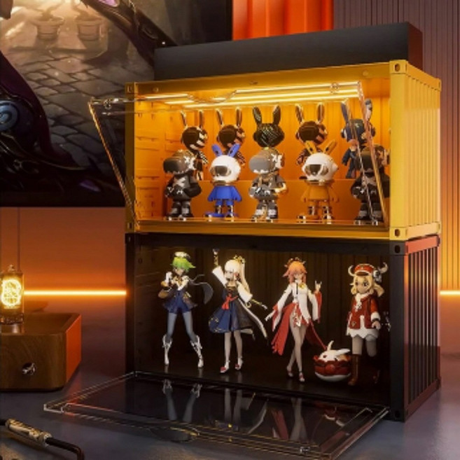 LED 피규어장식장 아크릴 케이스 조립식 진열대 수납장