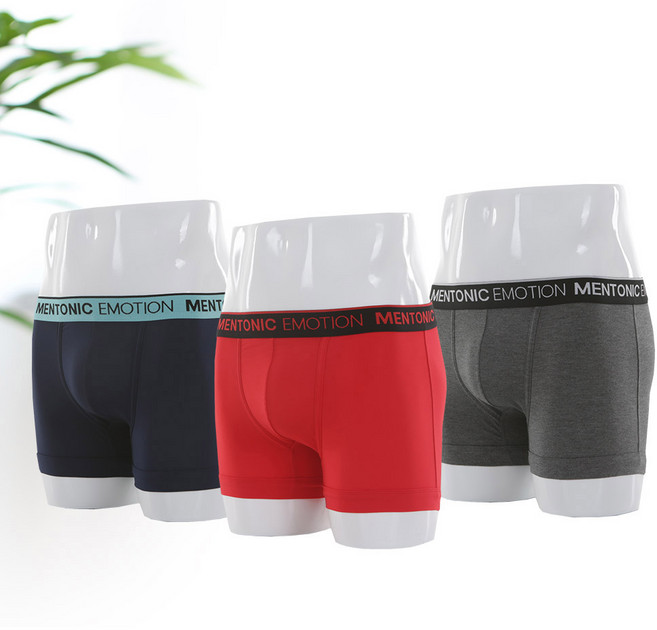 [맨토닉] 뉴오리진 텐셀 모달 드로즈 빅사이즈 남자팬티 3종세트