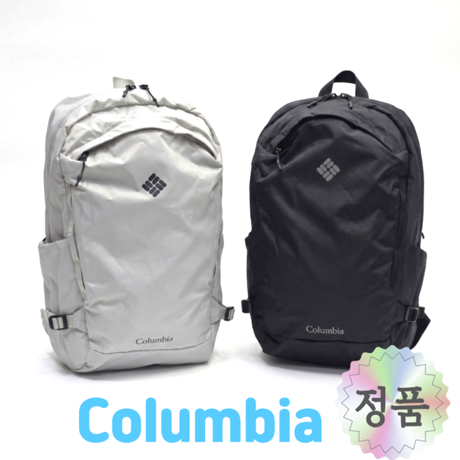 컬럼비아 등산가방 초경량 패커블 15L 휴대용 여행용 자전거가방 미니파우치, 블랙