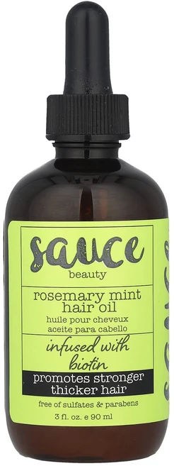 Sauce Beauty 로즈메리 민트 헤어 오일 90ml(3fl oz), SauceBeauty로즈메리민트헤어오일90ml3floz - 쿠팡