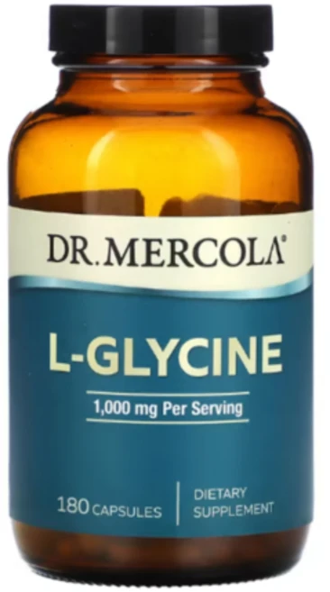 닥터머콜라 L-글라이신 1 000mg 180캡슐 (1캡슐당 500mg), 1개, 180정 - 쿠팡