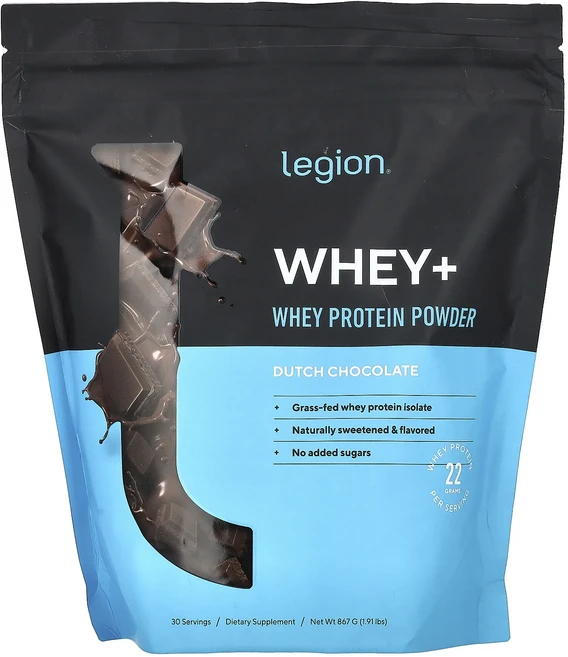 몸관리하세요 겨울입니다 Legion Athletics Whey+ 유청 단백질 분말 더치 초콜릿 867g(1.91lb) 특별관리진행, LegionAthleticsWhey유청단백질분말더치초콜, 1 - 쿠팡