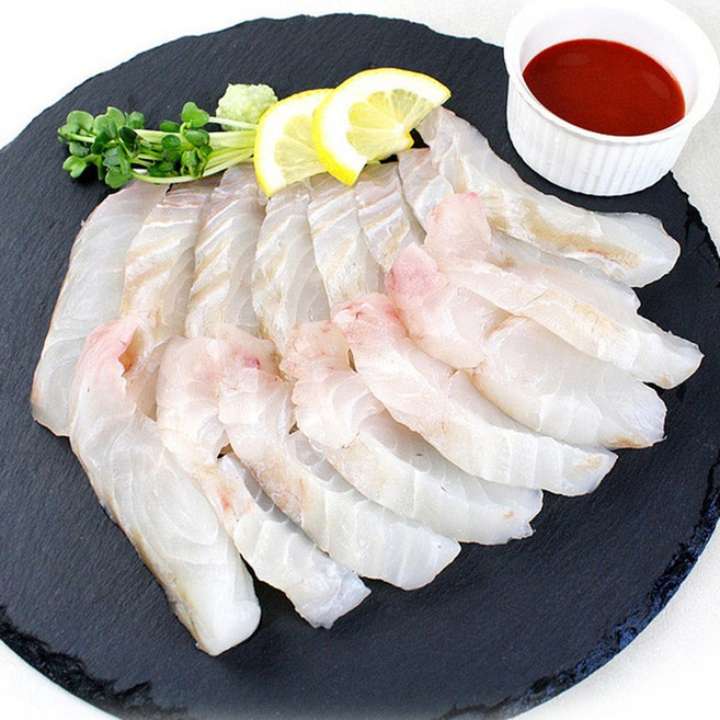 [당일손질] 목포직송 국내산 광어회 400g 초장+와사비 증정 대경수산, 국내산 광어회 400g 1팩 + 초장.와사비