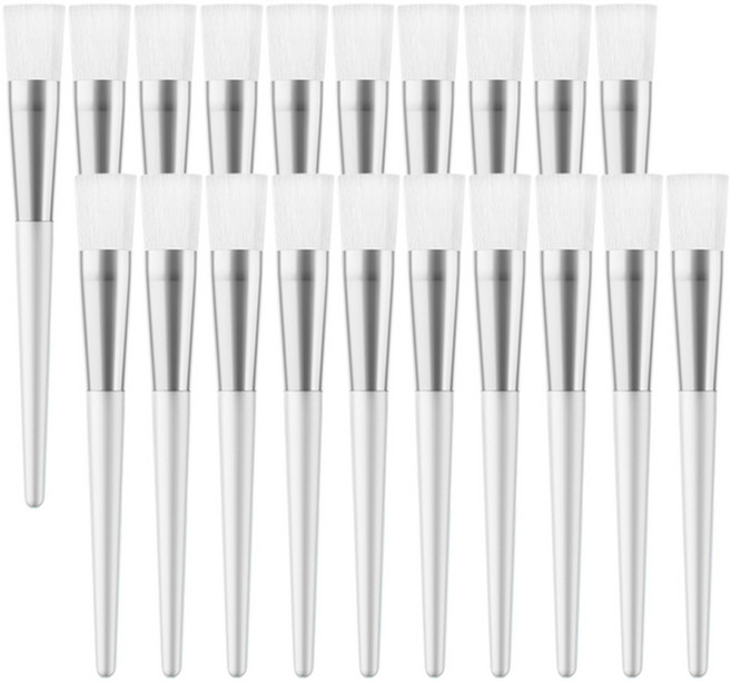 록키스 팩 브러쉬, 화이트, 20개