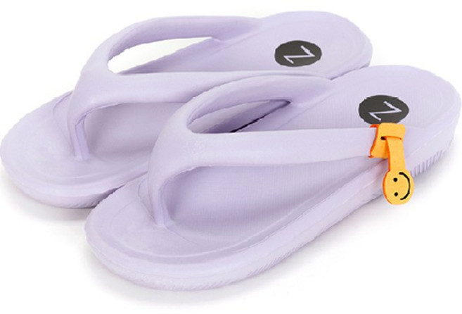 조브하 여성용 헬로 스마일 플립플랍 쪼리 ZBS21003