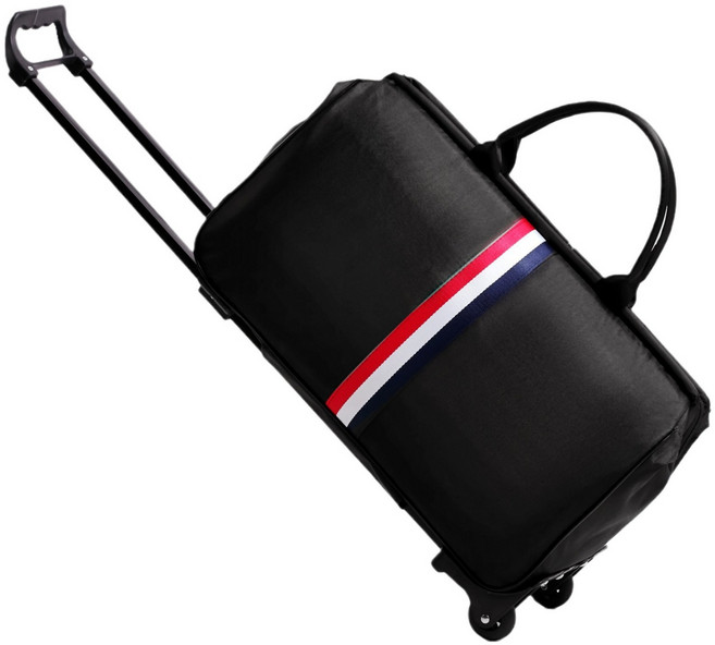 3색 라인 트롤리백 바퀴가방 캐리어 바퀴보스턴백 골프백 여행가방 골프가방, RWN