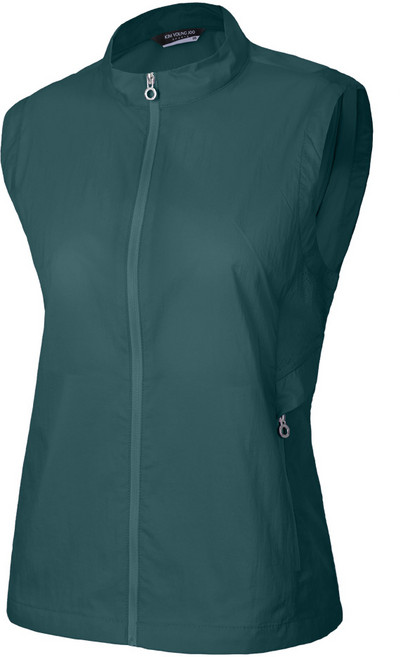 [김영주스포츠] 여성 초경량 바람막이 조끼_생활발수 지퍼 윈드코어