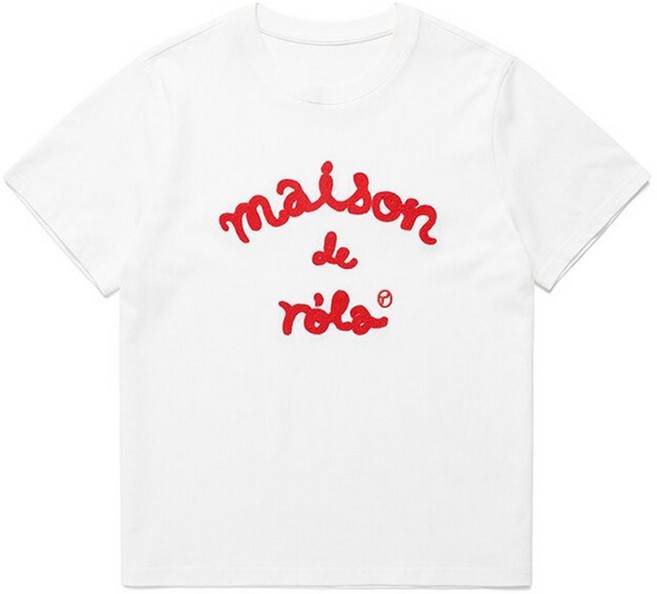 maison de rola 短袖T恤 純棉 簡約 上衣, M