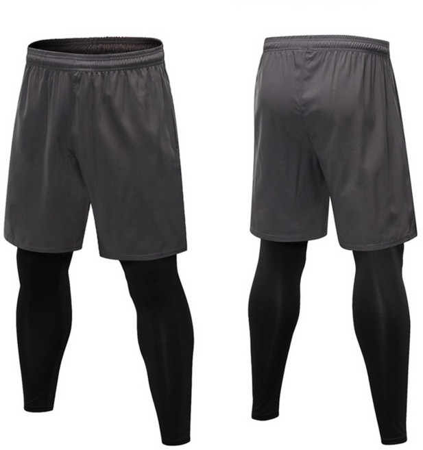 에쉬울프 남자 트렁크 반바지일체형 레깅스 기능성타이즈 스포츠바지