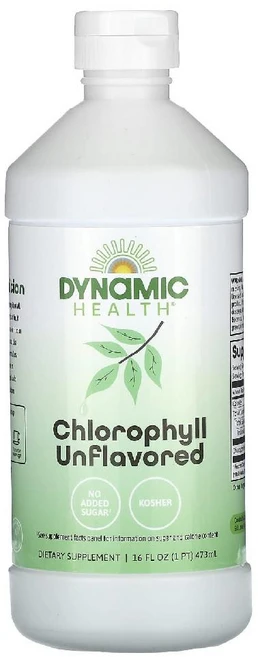 다이나믹헬스 클로로필 엽록소 무맛 액상 Chlorophyll Unflavored 473ml, 1개 - 쿠팡