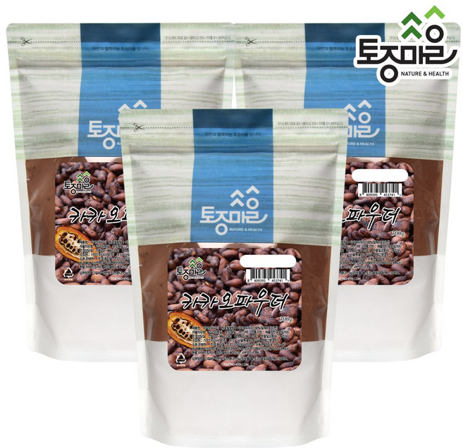 [토종마을] 카카오(코코아)파우더 300g 카카오닙스, 3개