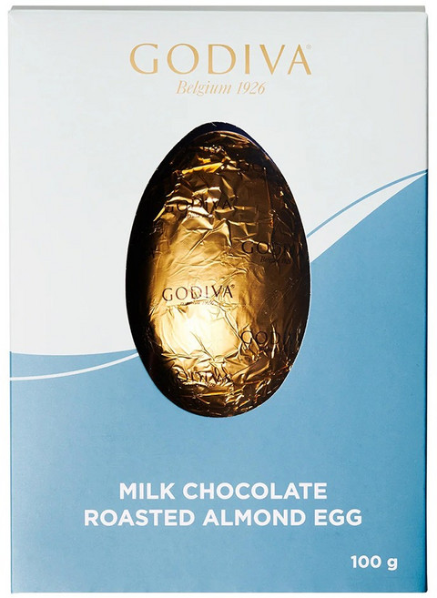 고디바 원더랜드 콜렉션 밀크초콜릿 로스티드 아몬드 100g 이스터 에그, 1개