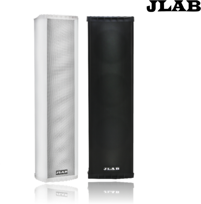 JLAB JPS-103SR 방송용 PA스피커 30W 방수 컬럼스피커 하이타입 수영장스피커, 화이트