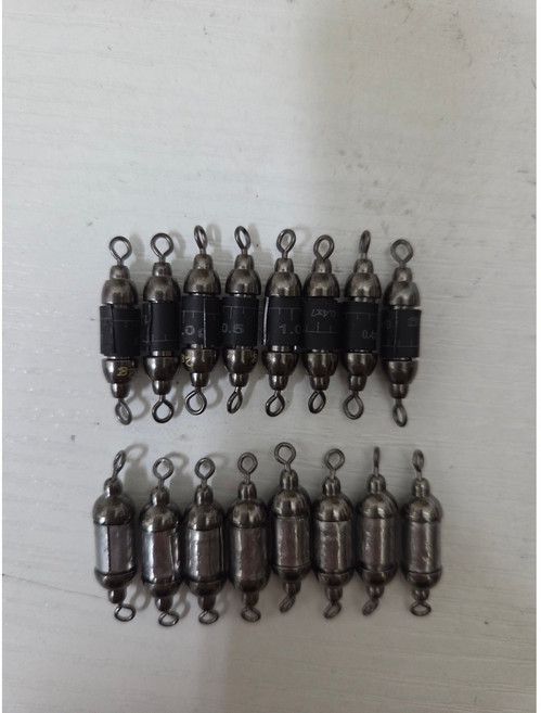 주한피싱 편납 도래추 편납 봉돌 친환경 봉돌 부력조절 봉돌, 4.0g, 7개