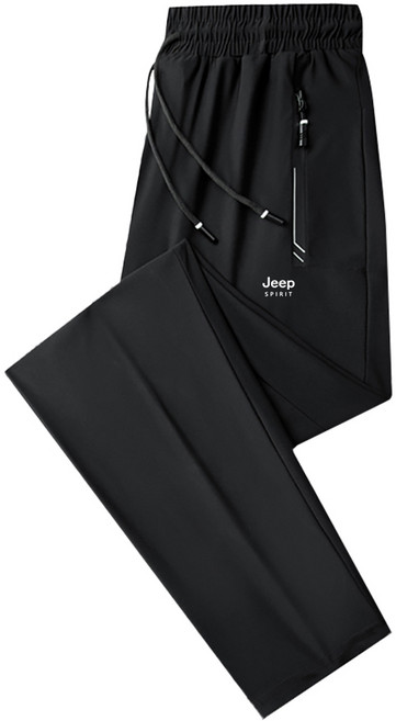 지프스피릿 남성 아이스실크 초경량 통기성 쿨링 팬츠 땀 흡수 빠른 기능성 스포츠 조거 팬츠 556