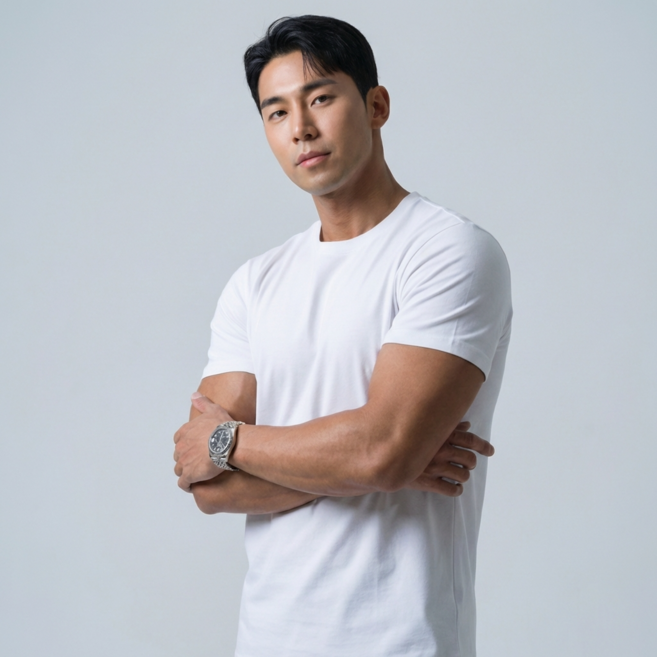 남성 머슬핏 반팔 티셔츠 남자 운동복 헬스 짐웨어 기능성