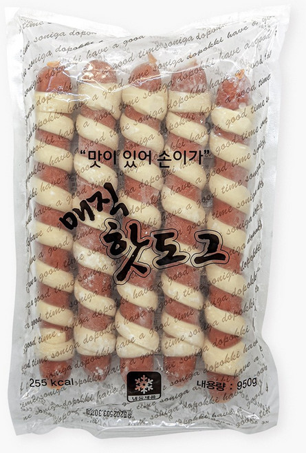 [푸디예스] 회오리 매직 츄러스 핫도그 하꼬호꼬, 1개, 950g