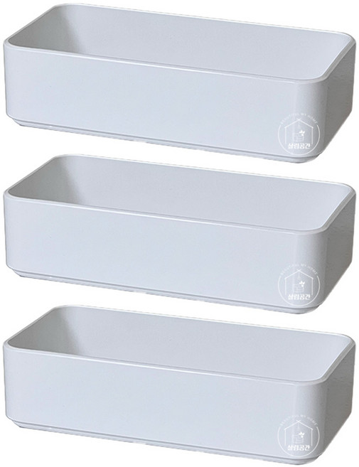 살림공간 모듈형 서랍 정리 트레이, b. M, 3개