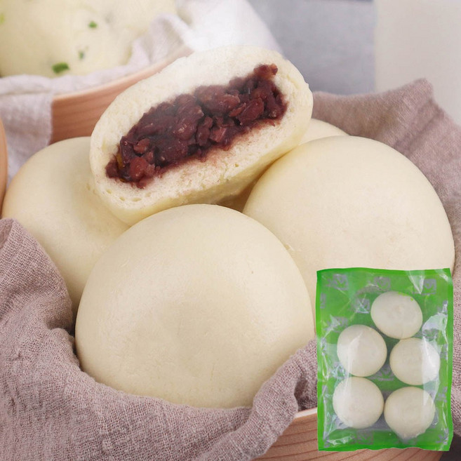 노랑 곱빼기 연구소 김영덕 느린숙성 하나만 먹어도 배부른 왕찐빵, 500g, 3개