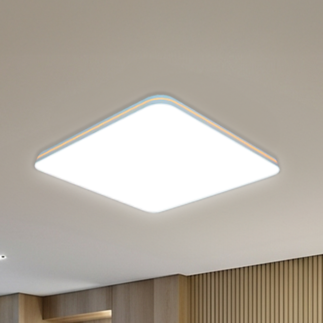 빛나라조명 LED 슬림 시스템 골든L 방등 60W 삼성칩 플리커프리, 60W 주광색(6000K)