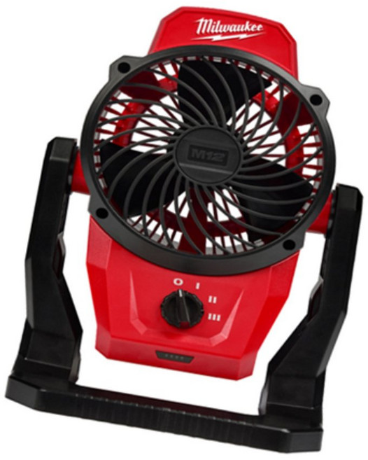 친친샾 밀워키 M12 AF-0 충전선풍기 12V 베어툴 360도회전선풍기
