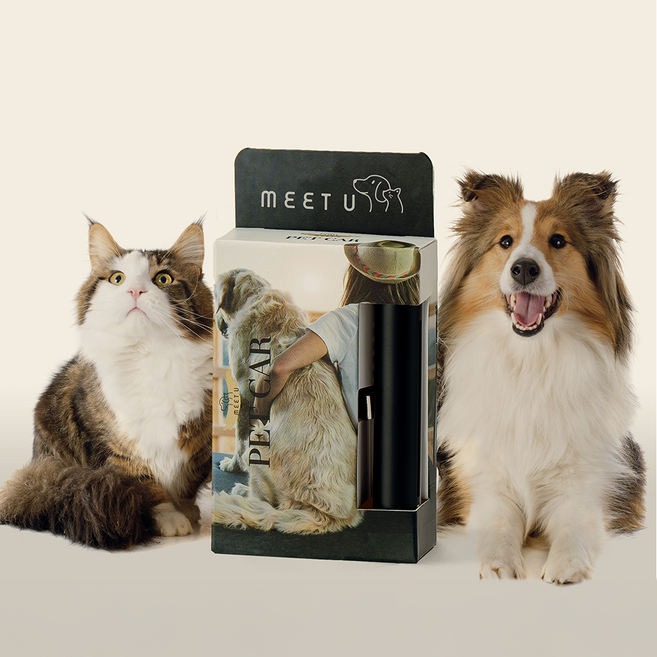 미트유 펫카 자연 반려동물 강아지 고양이 아로마 애견 반려견 차량용 방향제 송풍구, 쟈스민, 골드, 1개