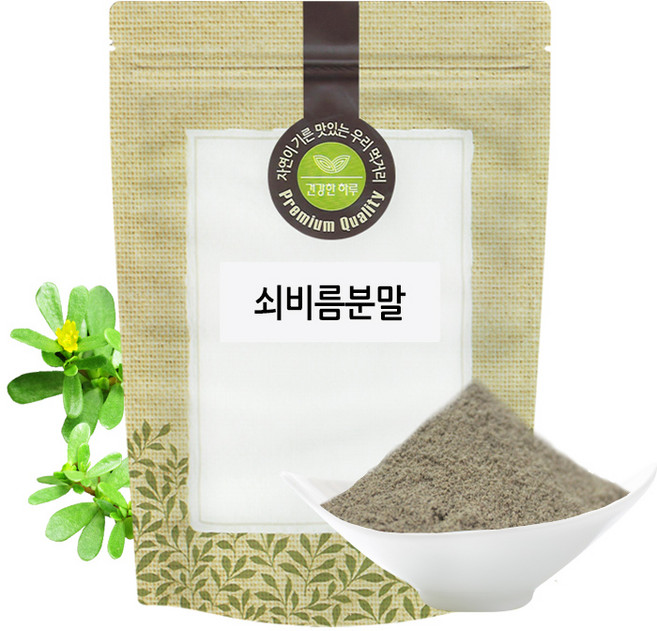 쇠비름분말 200g 국산 국내산 쇠비름 가루 분말, 1개