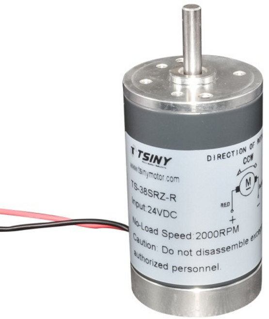 모터 2000 ~ 5000 RPM DC 영구 자석 기어 모터 12/24V 고속 38/50/60mm 브러시 모터 직경 DC 전기 모터 DI, 04 DIA 38 4000 RPM, 01 24V