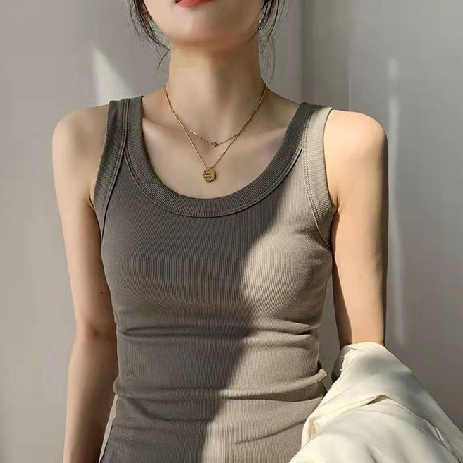 【廠家直銷】吊帶背心女內搭夏季2025新款工字遮副乳外穿打底上衣